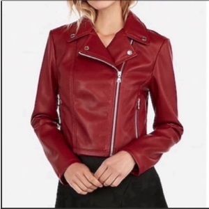 Express faux leather jacket